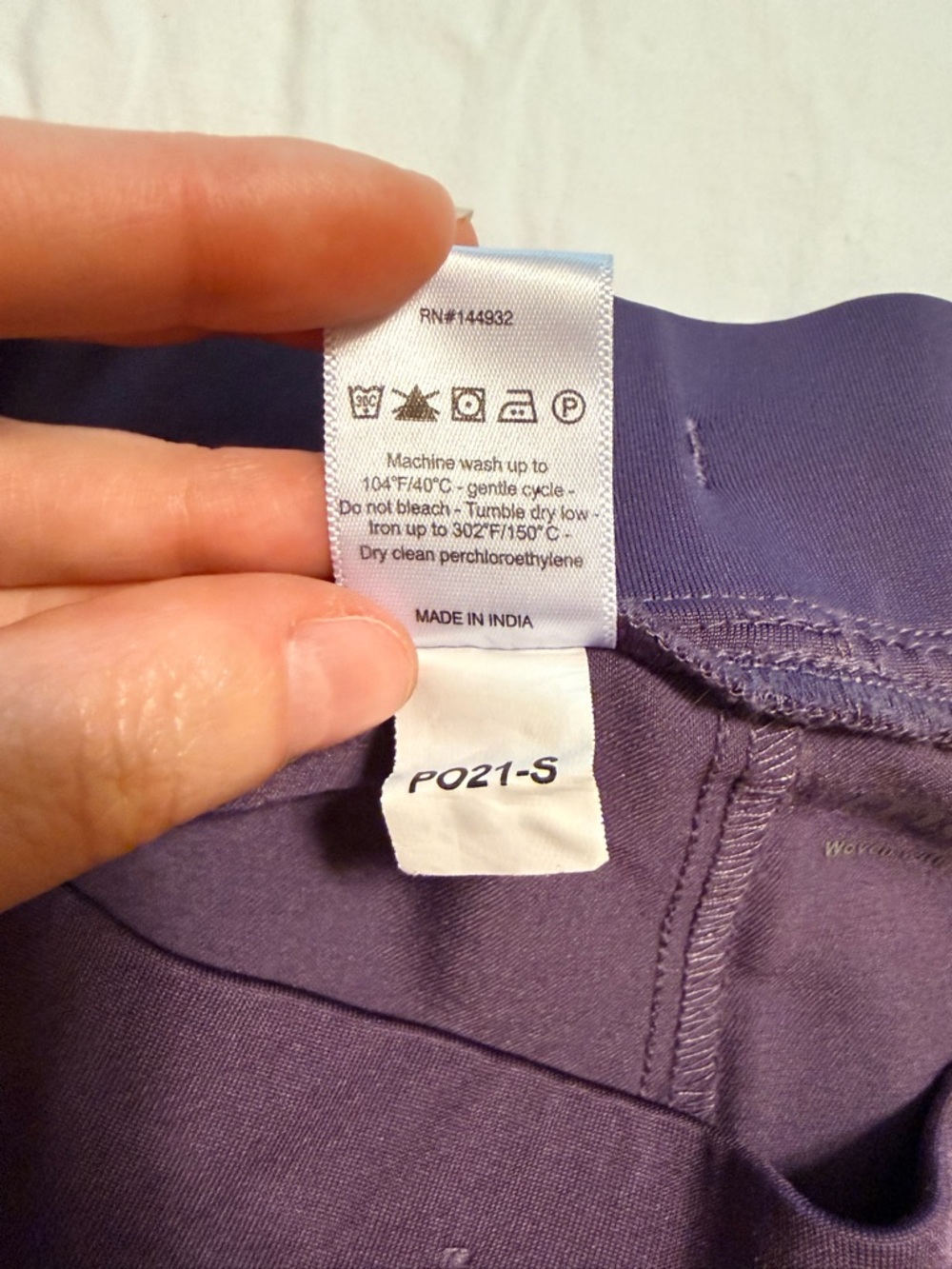 Mandala Women's 9-Pocket Jogger Scrub Pants - Dewberry - Picture 8 of 8